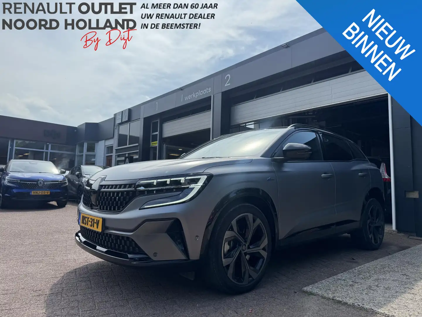 Renault Austral 1.2 E-Tech full hybrid 200 iconic esprit Alpine Grijs - 1