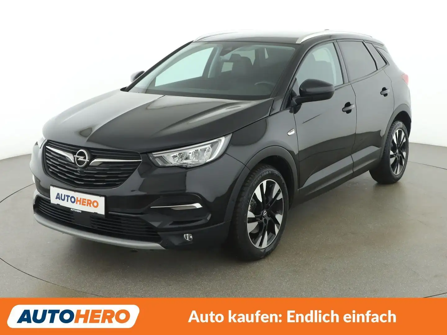 Opel Grandland X 1.6 Turbo Elegance Schwarz - 1