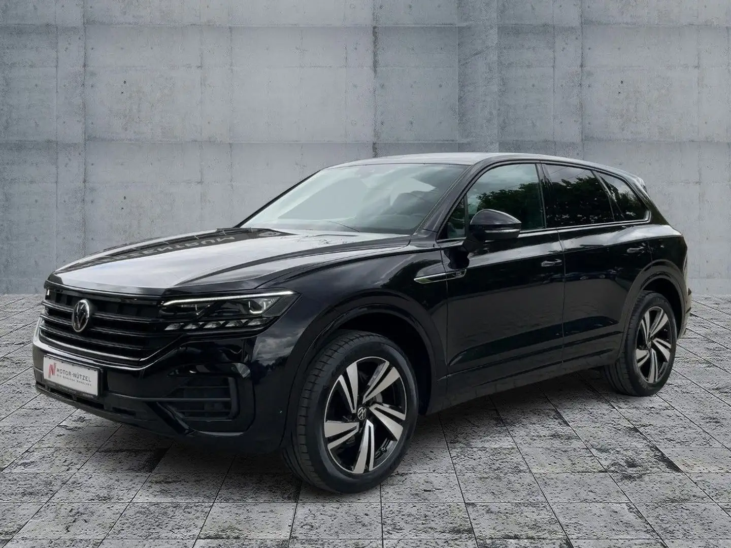 Volkswagen Touareg 3.0 TDI 4M R-LINE MATRIX+NAVI+AHK+HuD Nero - 2