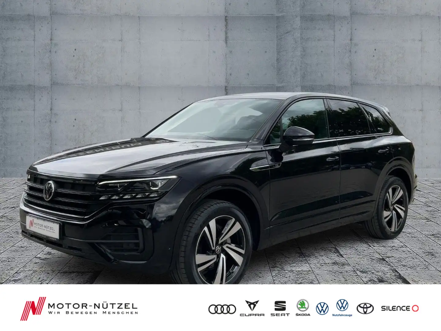 Volkswagen Touareg 3.0 TDI 4M R-LINE MATRIX+NAVI+AHK+HuD Nero - 1
