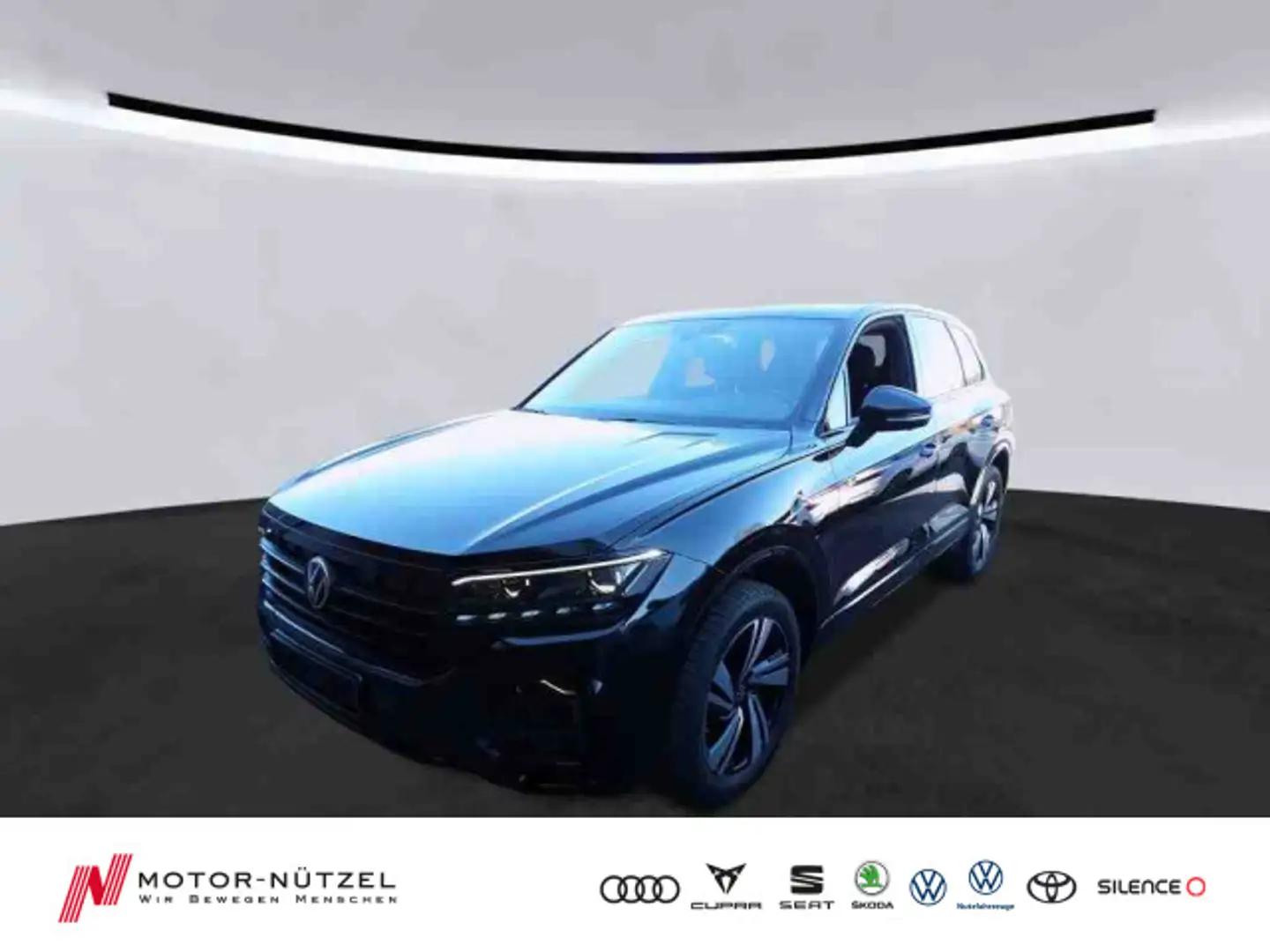 Volkswagen Touareg 3.0 TDI 4M R-LINE MATRIX+NAVI+AHK+HuD Schwarz - 1