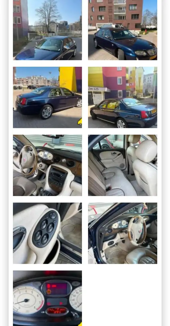 Rover 75 75 2.5 V6 Sterling Bleu - 1