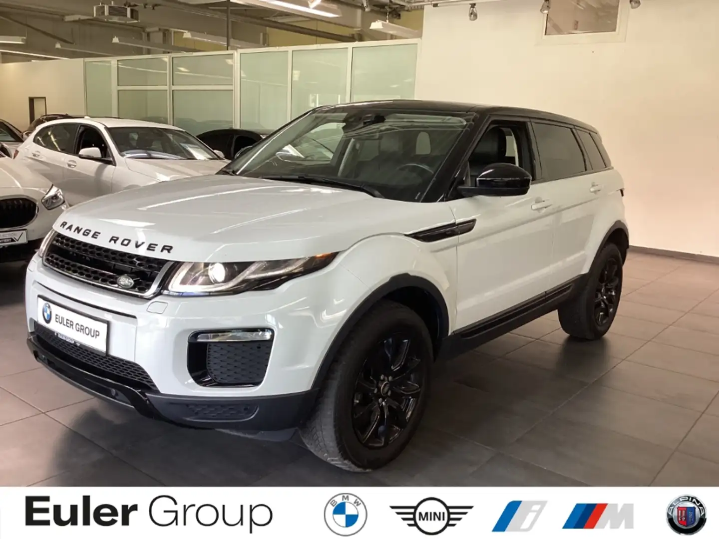 Land Rover Range Rover Evoque SE 2.0 T LAR Si4 Navi Leder Hifi Klimaautom Alarm Weiß - 1