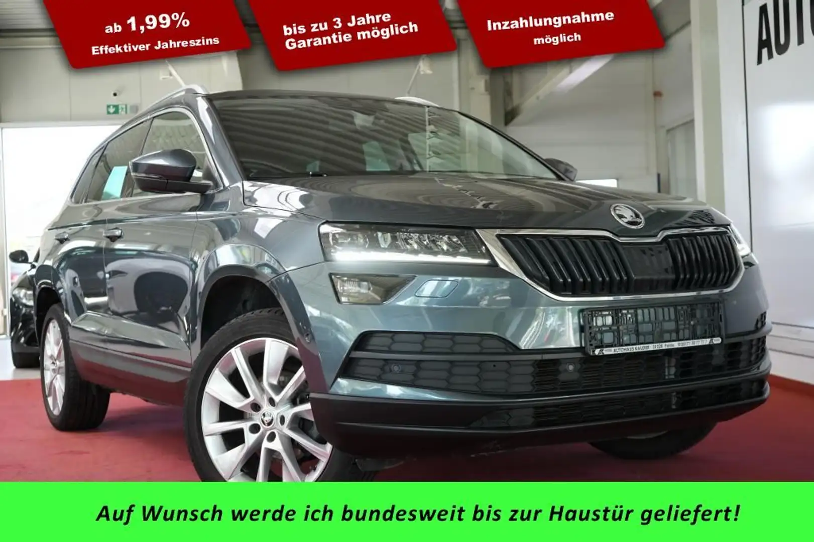Skoda Karoq 1.5 TSI DSG Style*LED*Navi*Virtual* Gris - 1