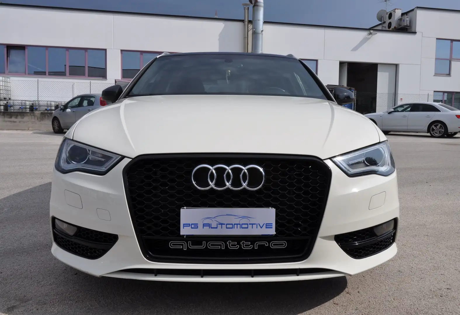 Audi A3 A3 Sportback 2.0 tdi Quattro  S-tronic Blanc - 2