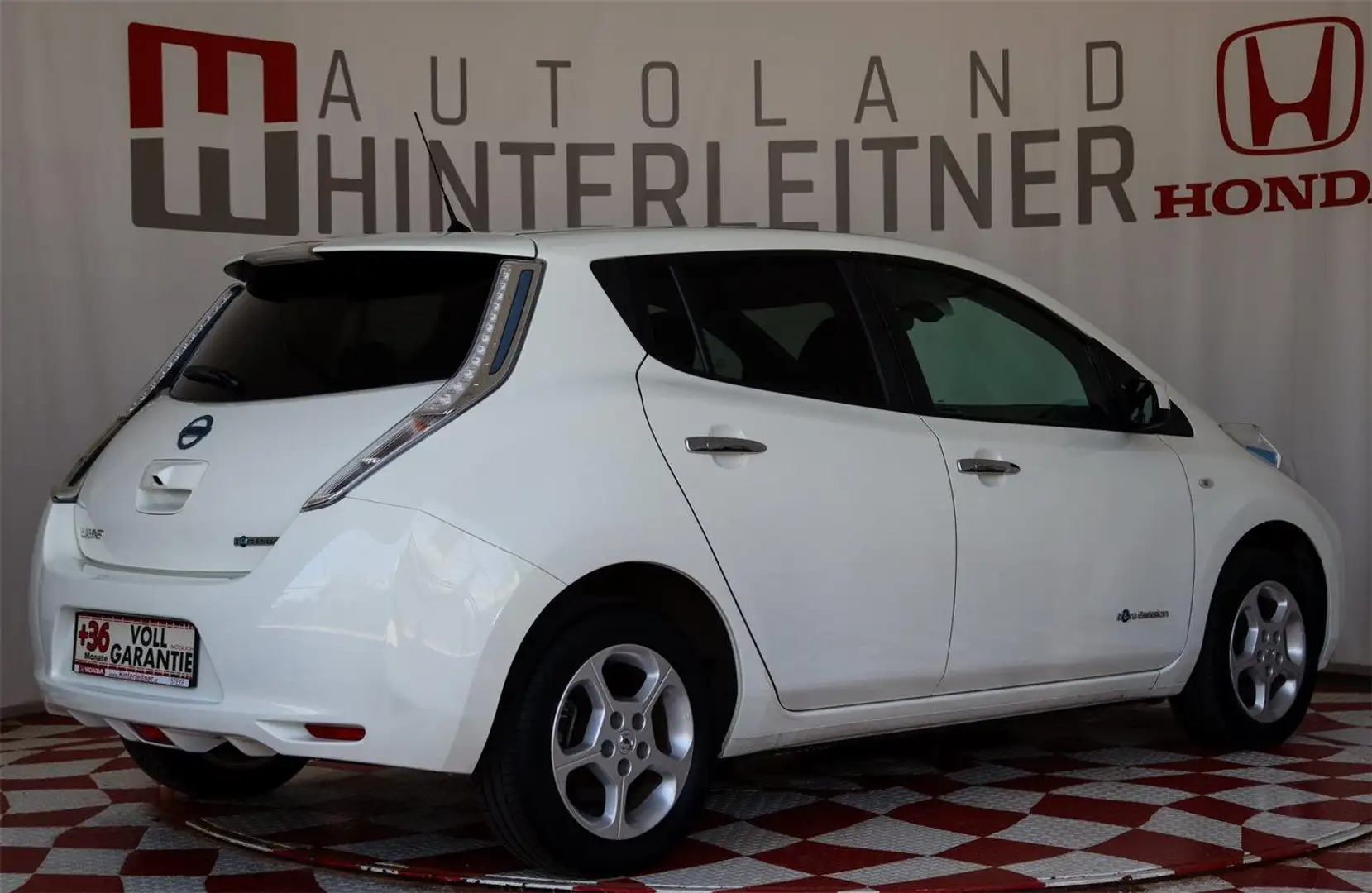 Nissan Leaf (mit Batterie) Acenta 30 kWh /1.BESITZ / NAVI Blanc - 2