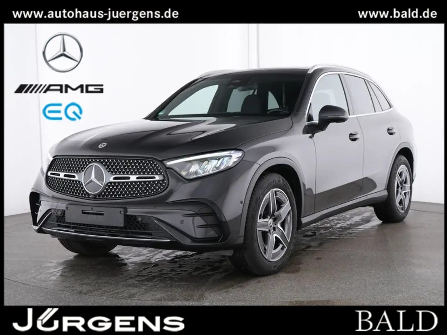 Mercedes-Benz GLC 300 4M AMG-Sport/Pano/AHK/Cam/Memo/Totw/19" Grau - 2