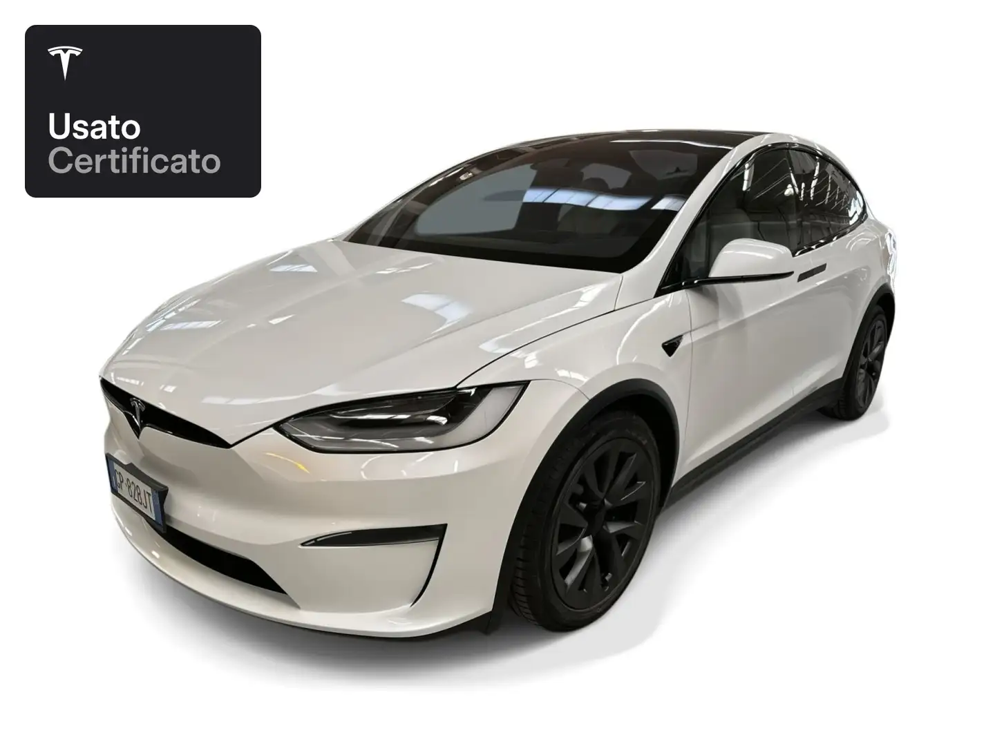 Tesla Model X Palladium Bianco - 1
