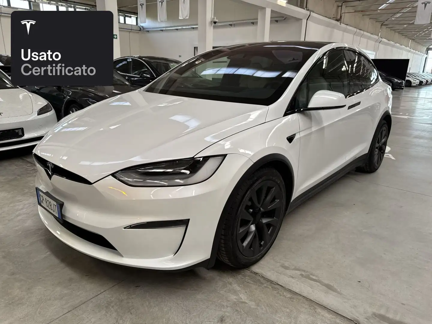 Tesla Model X Palladium Bianco - 2