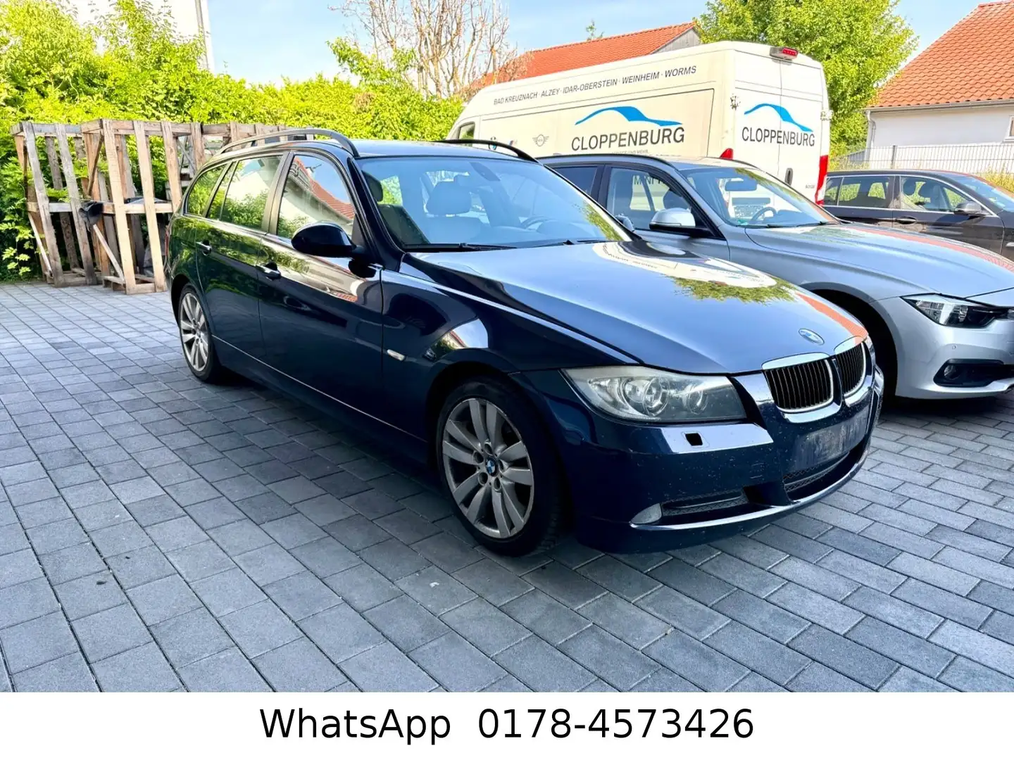 BMW 318 d Touring TÜV 02/2027 Leder/Navi Blue - 1