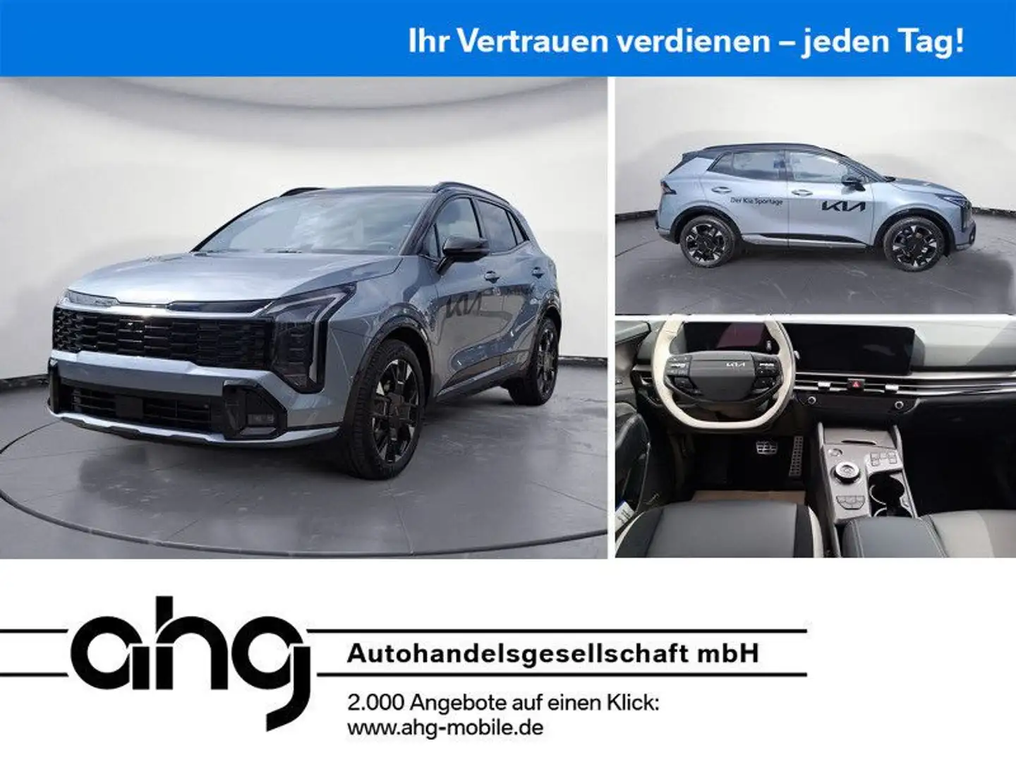Kia Sportage 1.6 T-GDI. GT-line AWD DCT neues Modell Argent - 1
