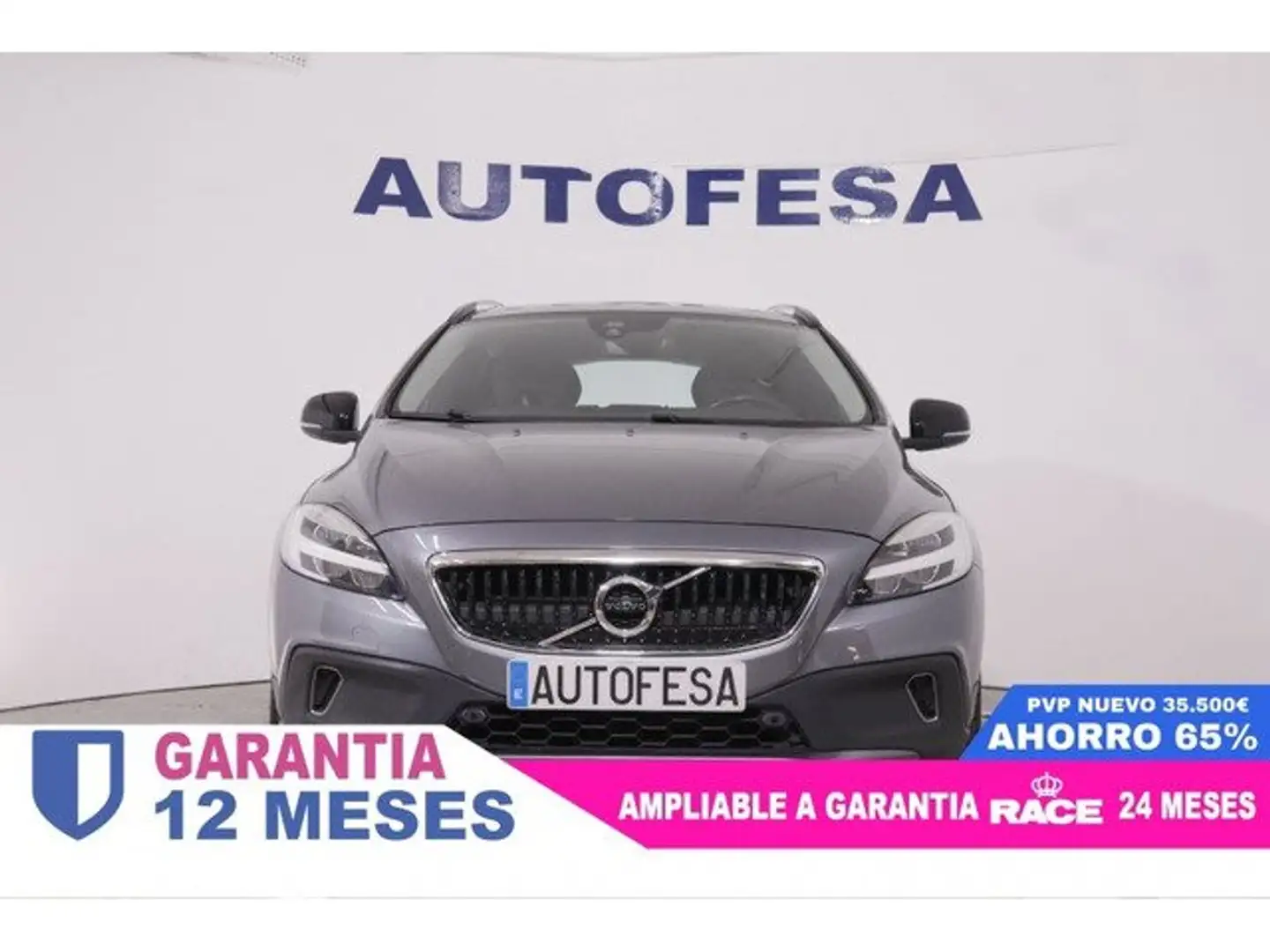 Volvo V40 Cross Country T3 Aut. Gris - 2