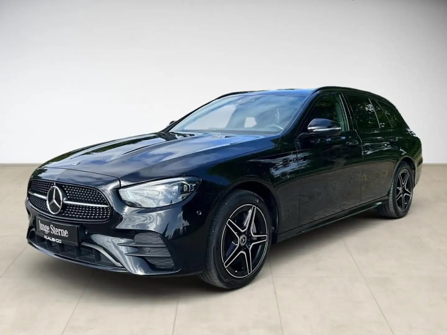 Mercedes-Benz E 300 de T-Modell Pano HUD Night ACC PDC SHZ Schwarz - 1