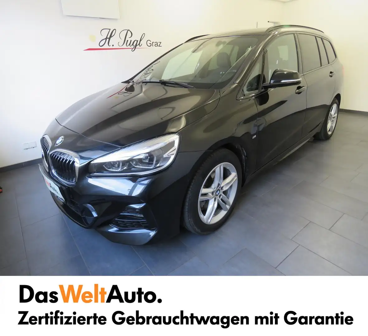 BMW 218 BMW 218i Gran Tourer Aut. Чорний - 1