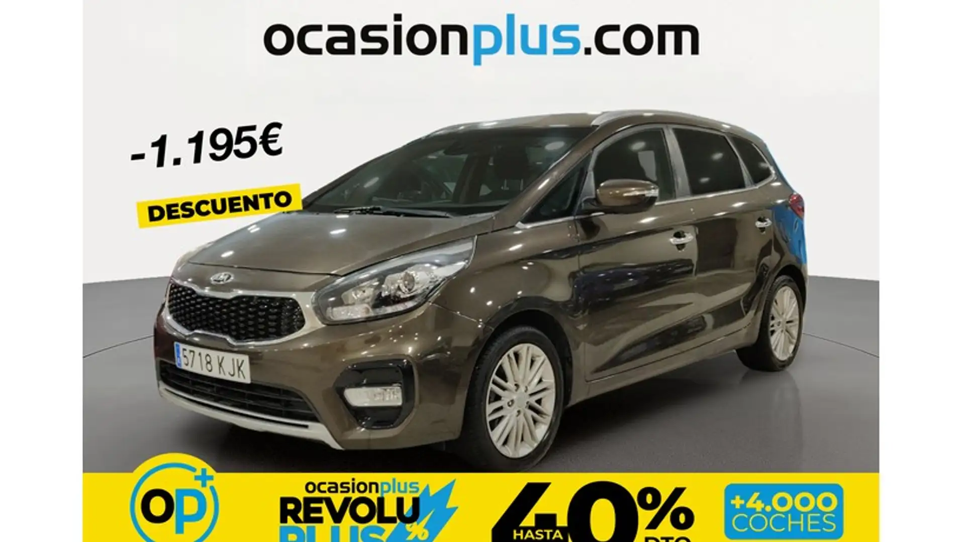 Kia Carens 1.6 GDi Drive 135 Marrón - 1