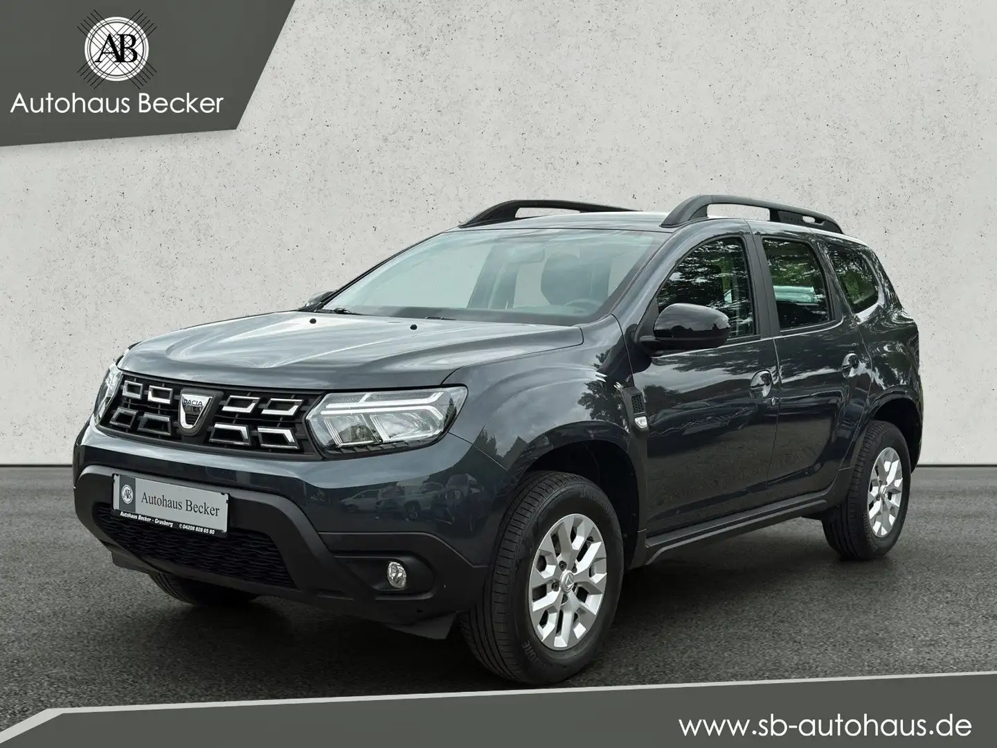 Dacia Duster II Comfort+LED+AHK+APPLE CAR+SITZH.+TEMPO Grau - 1