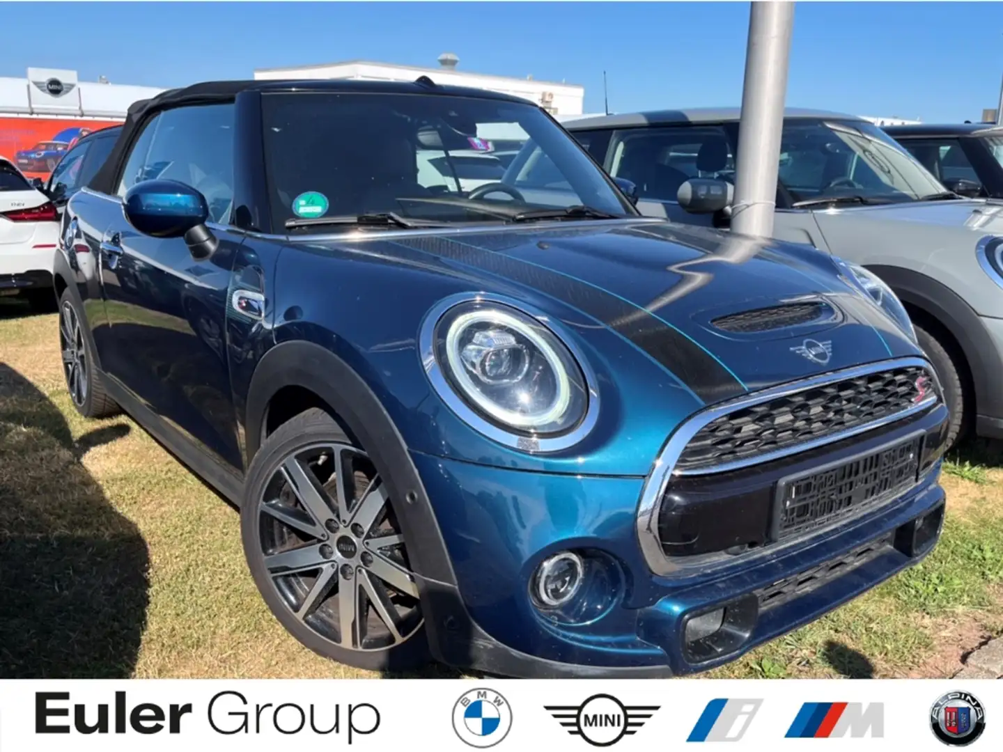 MINI Cooper S Cabrio A El. Verdeck Navi Leder HiFi DAB LED ACC Kamera K Blau - 1