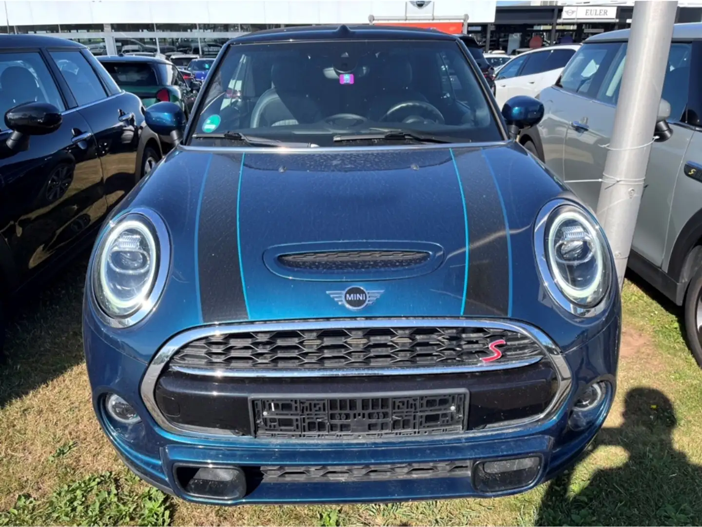 MINI Cooper S Cabrio A El. Verdeck Navi Leder HiFi DAB LED ACC Kamera K Blau - 2
