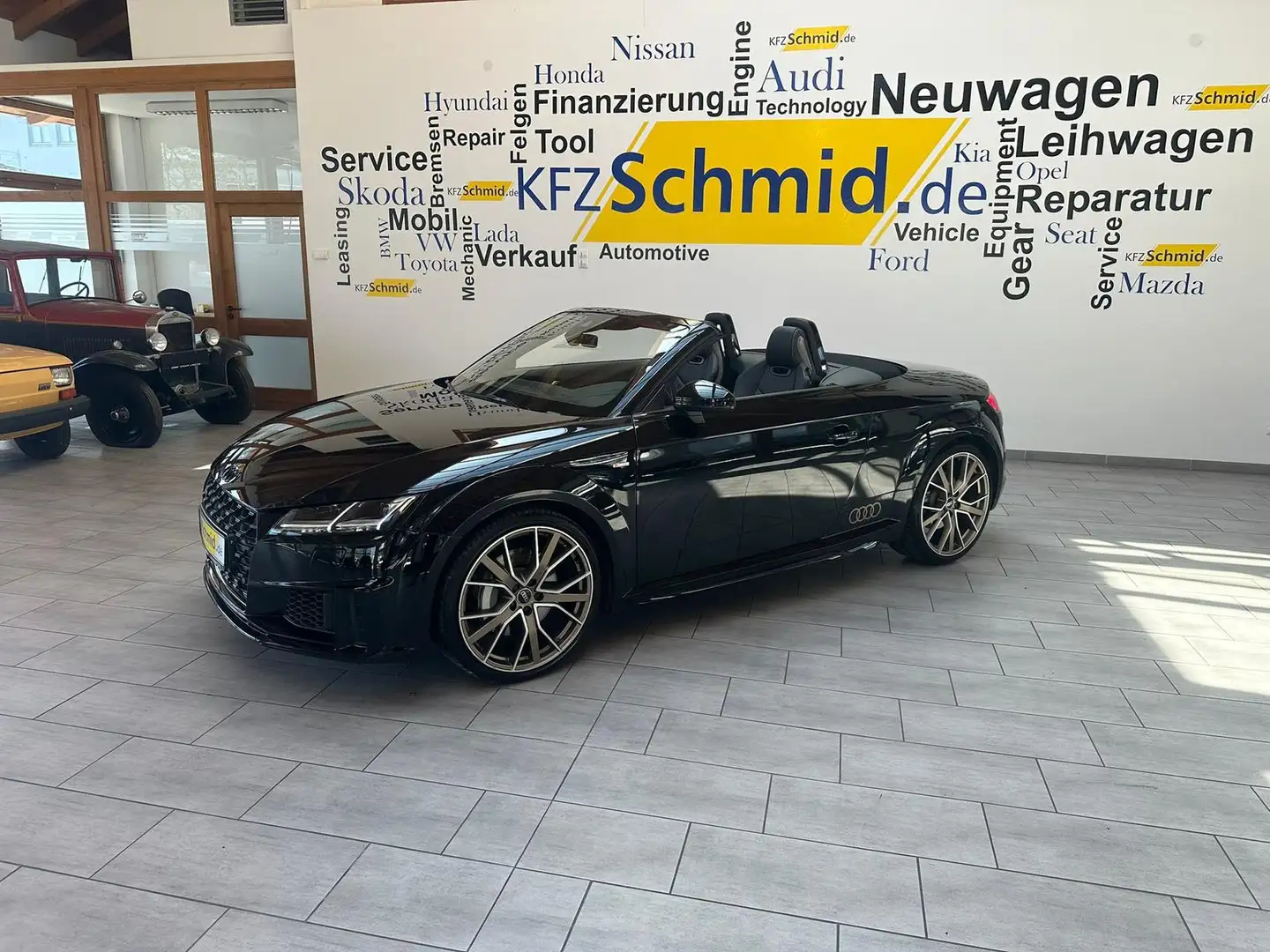 Audi TT Roadster 2.0 TFSI quattro *Android Auto* Schwarz - 2