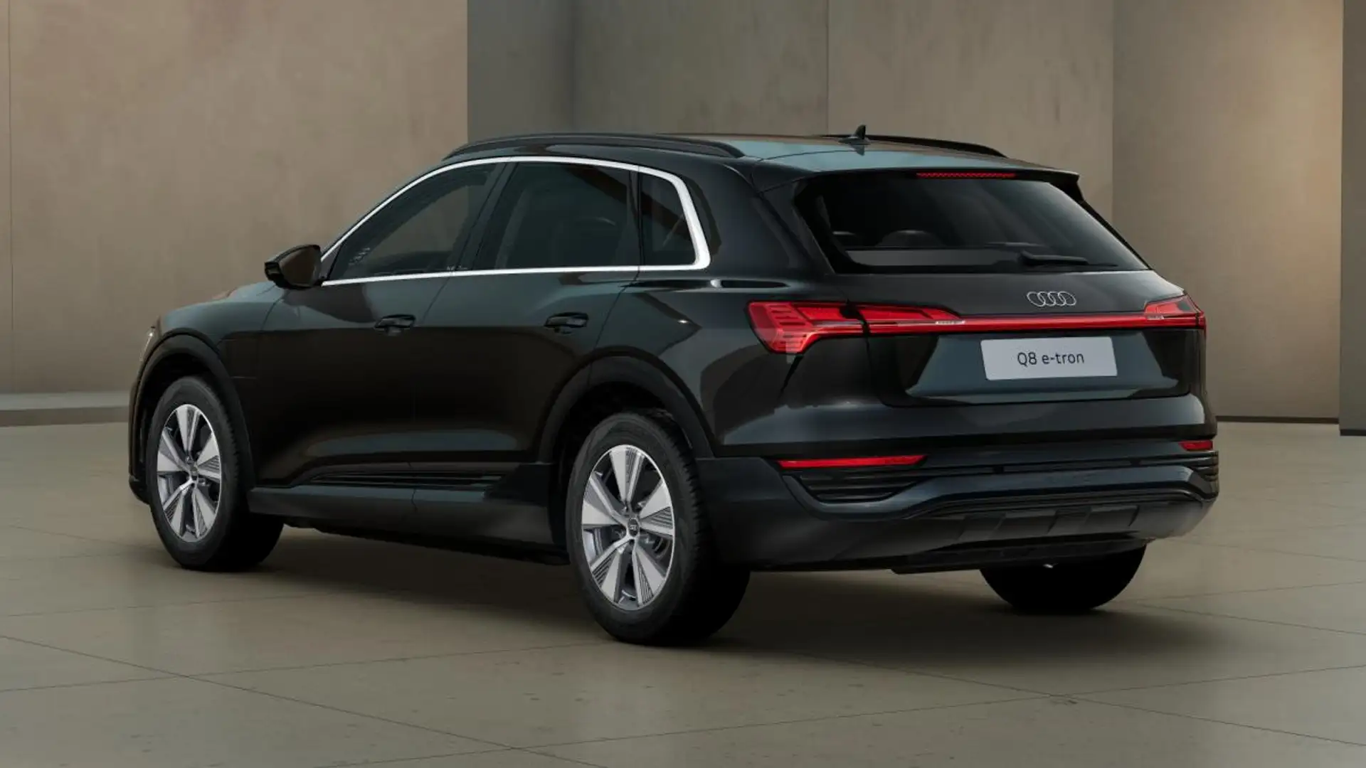 Audi Q8 e-tron Advanced 55 quattro, Matrix-LED, Leder, B&O, 8-Fac Schwarz - 2