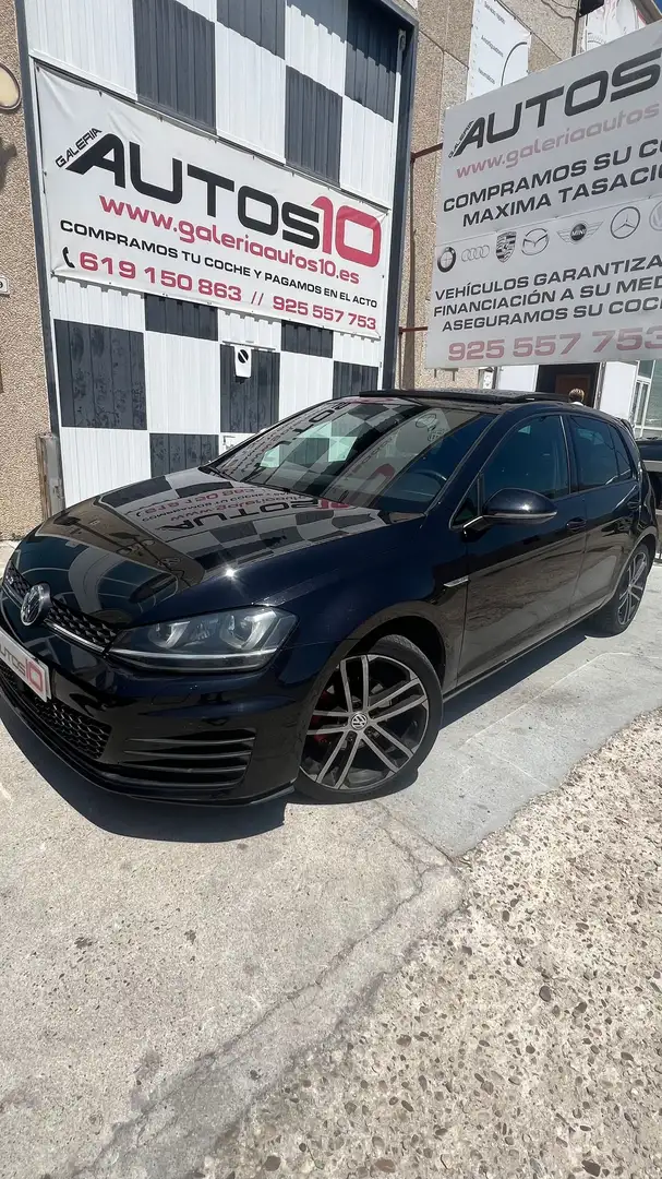 Volkswagen Golf 2.0TDI CR BMT GTD DSG 184 Zwart - 1