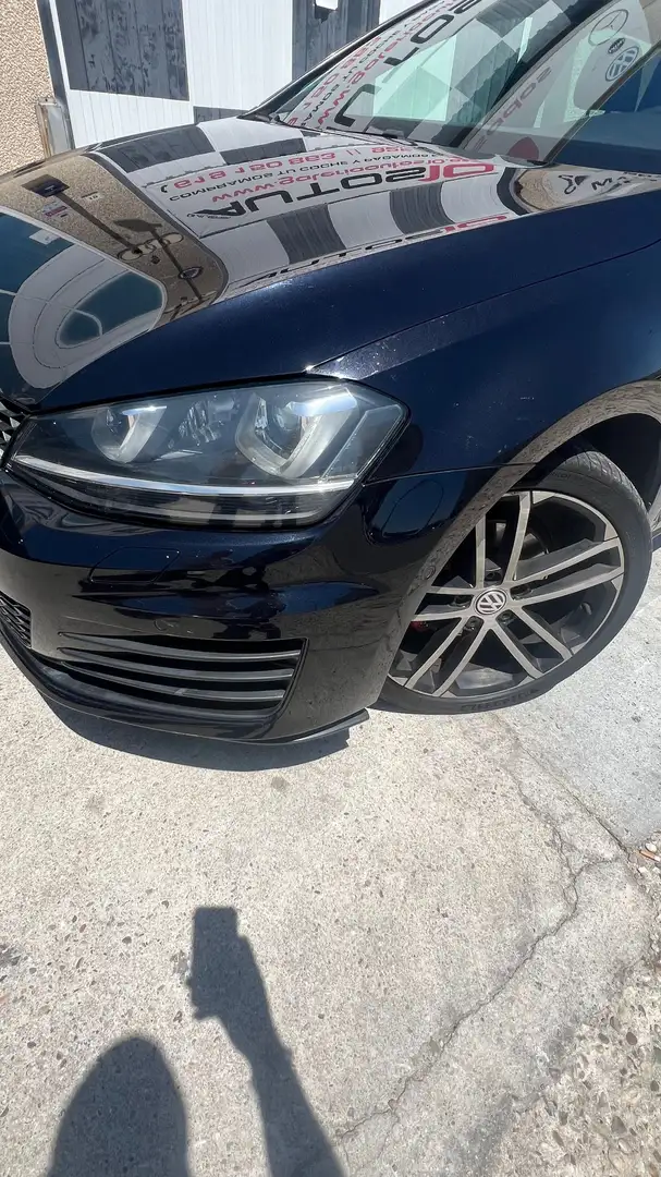 Volkswagen Golf 2.0TDI CR BMT GTD DSG 184 Zwart - 2