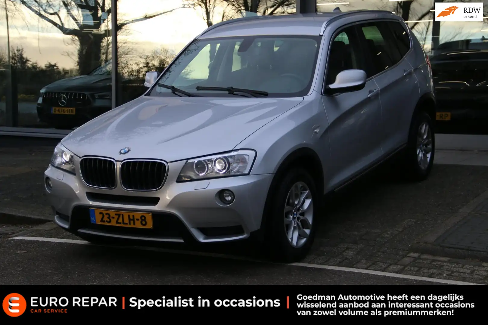 BMW X3 XDrive20d High Executive DEALER OND. NL-AUTO NAP! Grau - 1