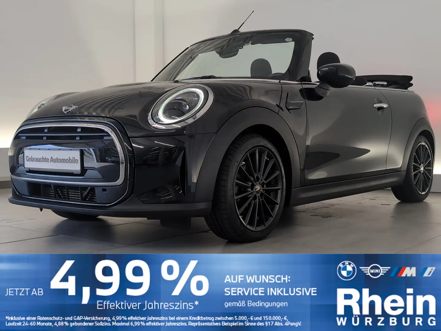 MINI Cooper Cabrio LED/PDC/DAB LED/PDC/DAB Schwarz - 1