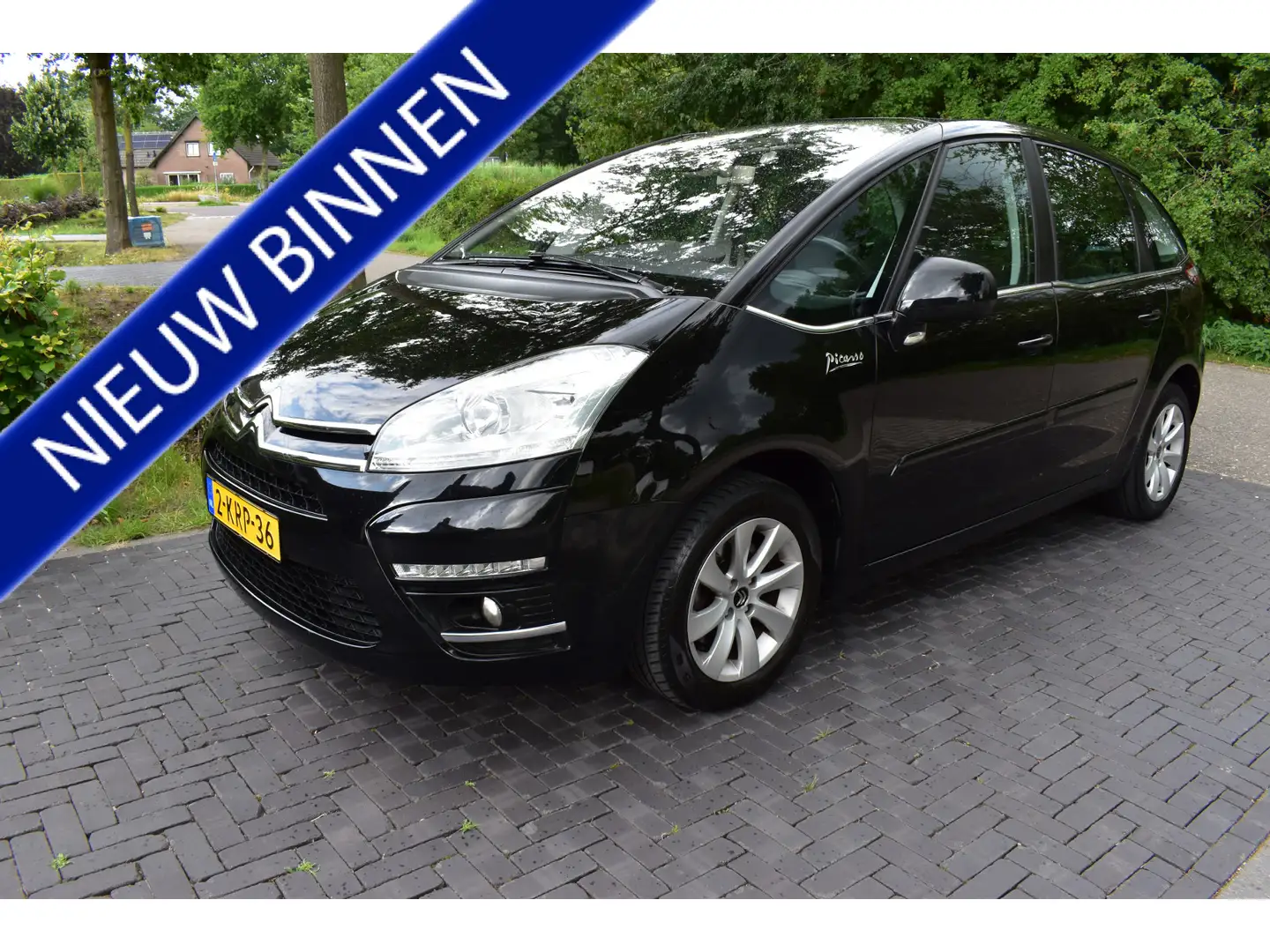 Citroen C4 Picasso 1.6 THP Ligne Business '13 AUT, TREKH, MOOI! Nero - 1