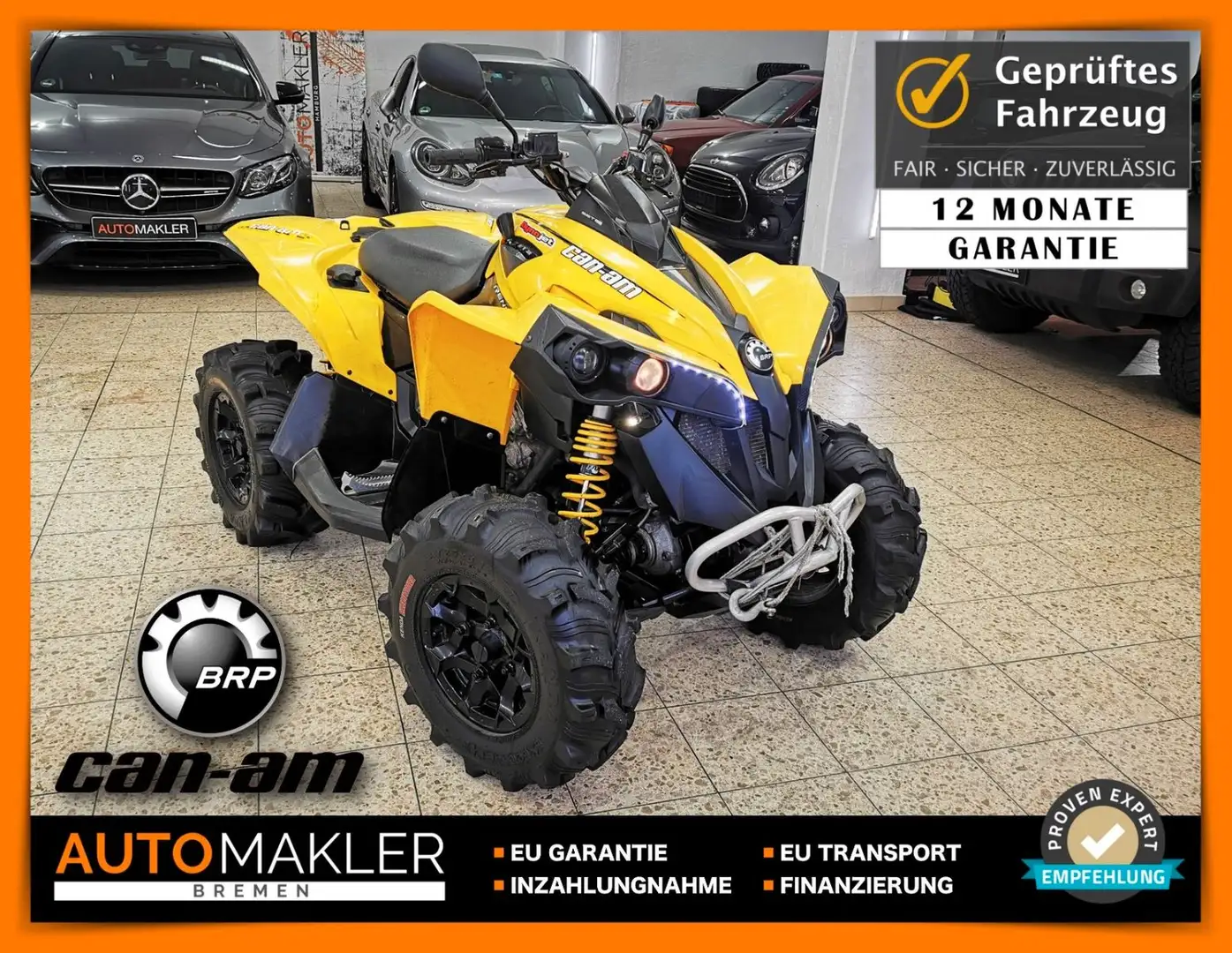 Can Am Renegade 800 R G2 Yellow - 1