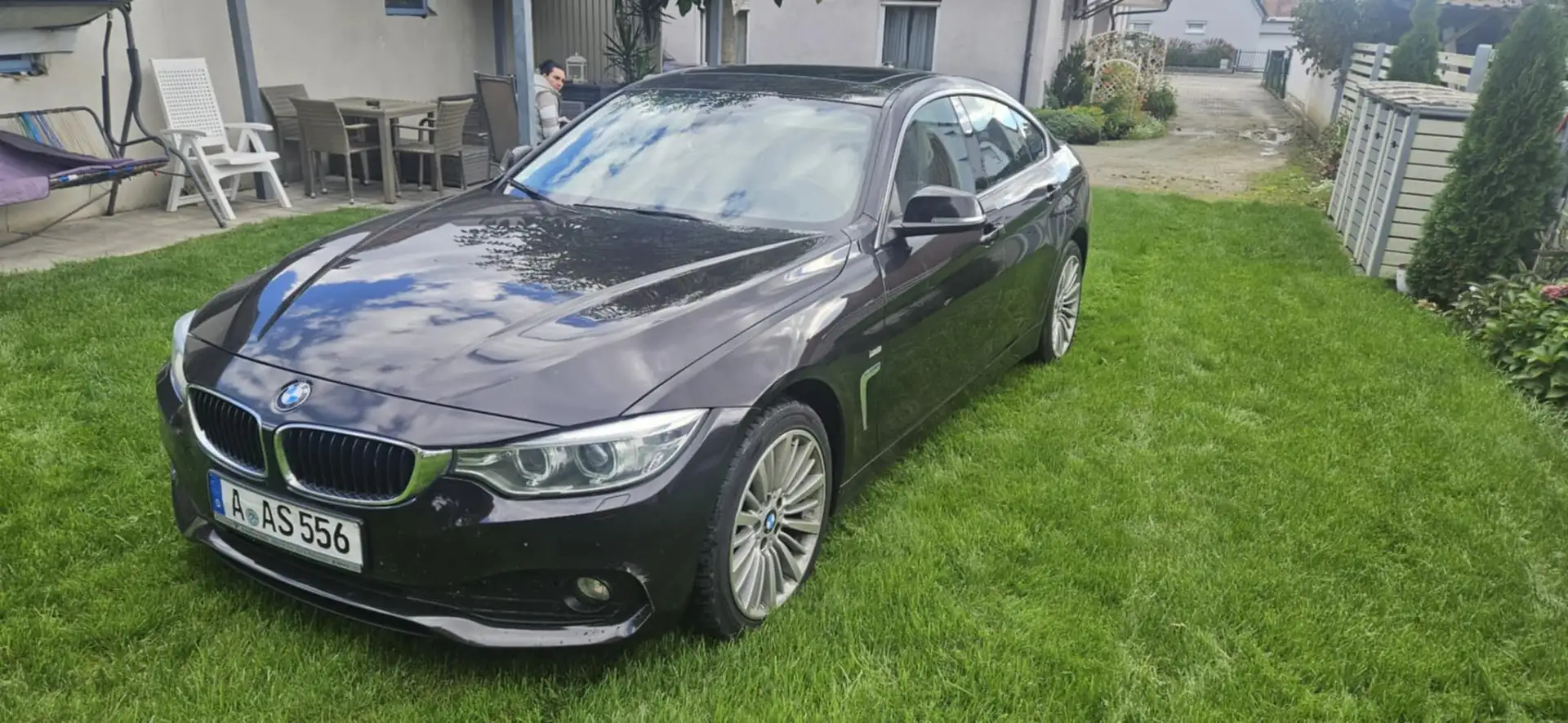 BMW 420 420d Gran Coupe Aut. Advantage Brun - 1