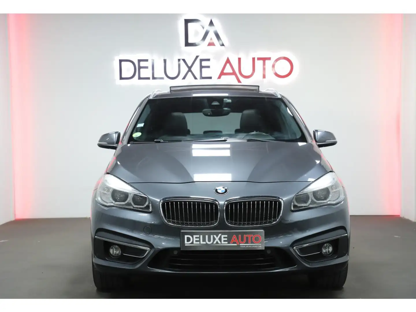 BMW 220 220d xDrive Active Tourer Luxury - BVA Gris - 2