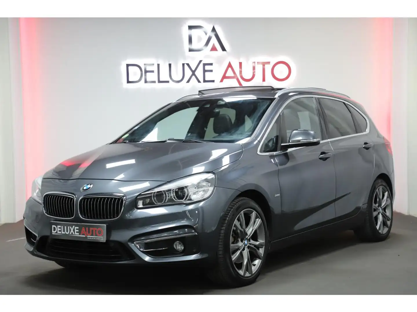 BMW 220 220d xDrive Active Tourer Luxury - BVA Gris - 1