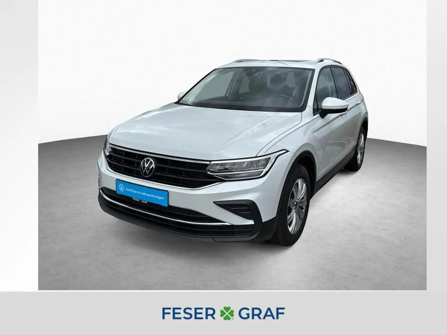 Volkswagen Tiguan Active 2.0 TDI DSG 150PS Weiß - 1