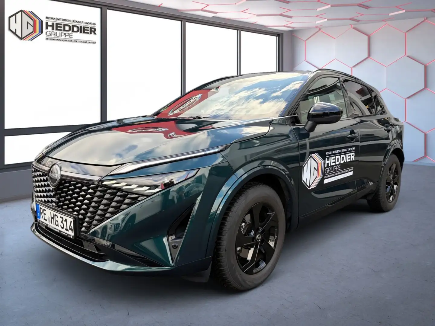 Nissan Qashqai 1.3 DIG-T MHEV N-Design*SHZ*NAVI*360 Kam Schwarz - 1
