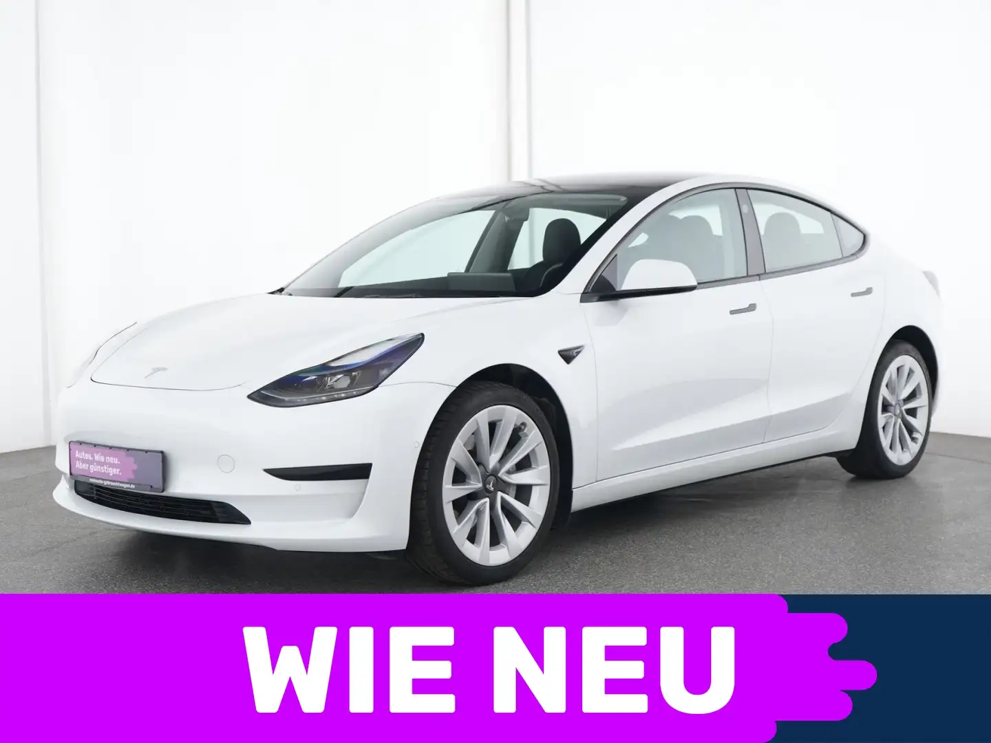 Tesla Model 3 Rückfahrkamera HD|ACC|Navigation Alb - 1