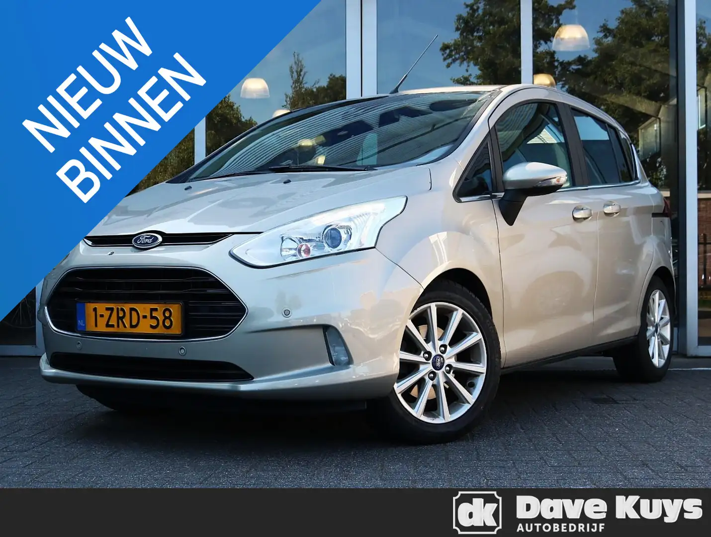 Ford B-Max 1.0 EcoBoost Titanium Grijs - 1