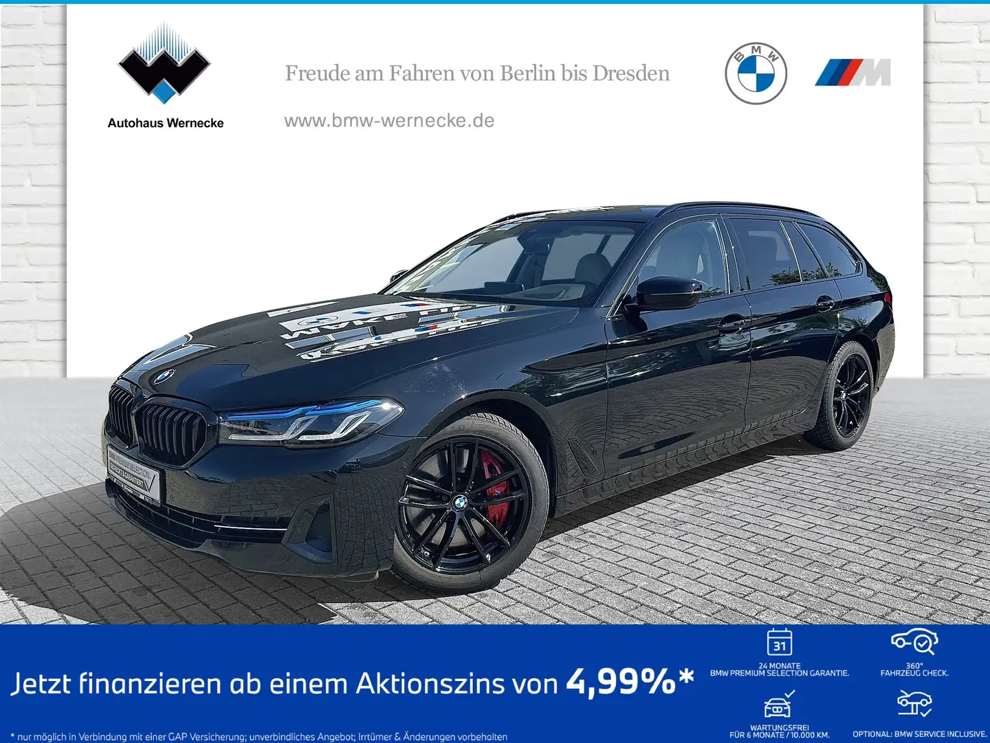 BMW 540 d xDrive Touring Head-Up DAB WLAN Standhzg. Negru - 1