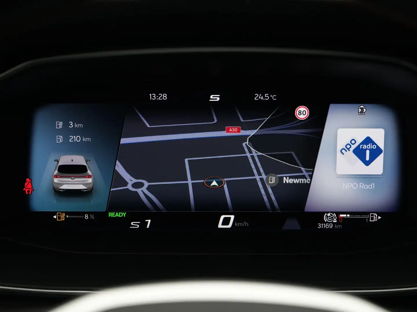 SEAT Leon 1.4 TSI eHybrid 204 pk PHEV FR Business Intense | Noir - 2