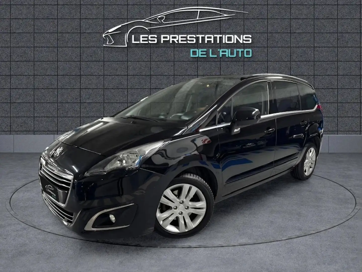 Peugeot 5008 1.6 BlueHDi 120ch Allure EAT6 7pl Noir - 1