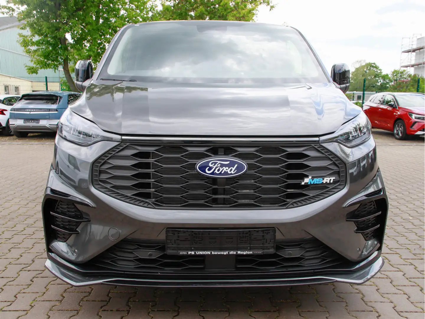 Ford Transit Custom 320 L2 MS-RT AWD NAVI AHK LED Gris - 2