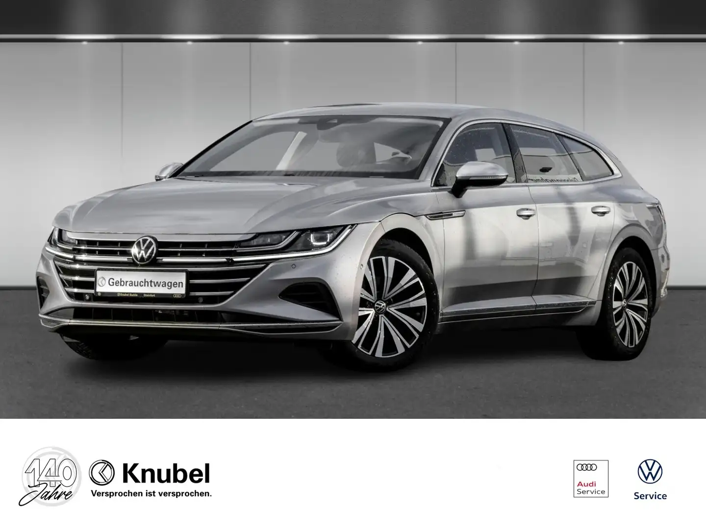 Volkswagen Arteon Shootingbrake Elegance 2.0 TDI DSG AHK NaviPro ... Argent - 1