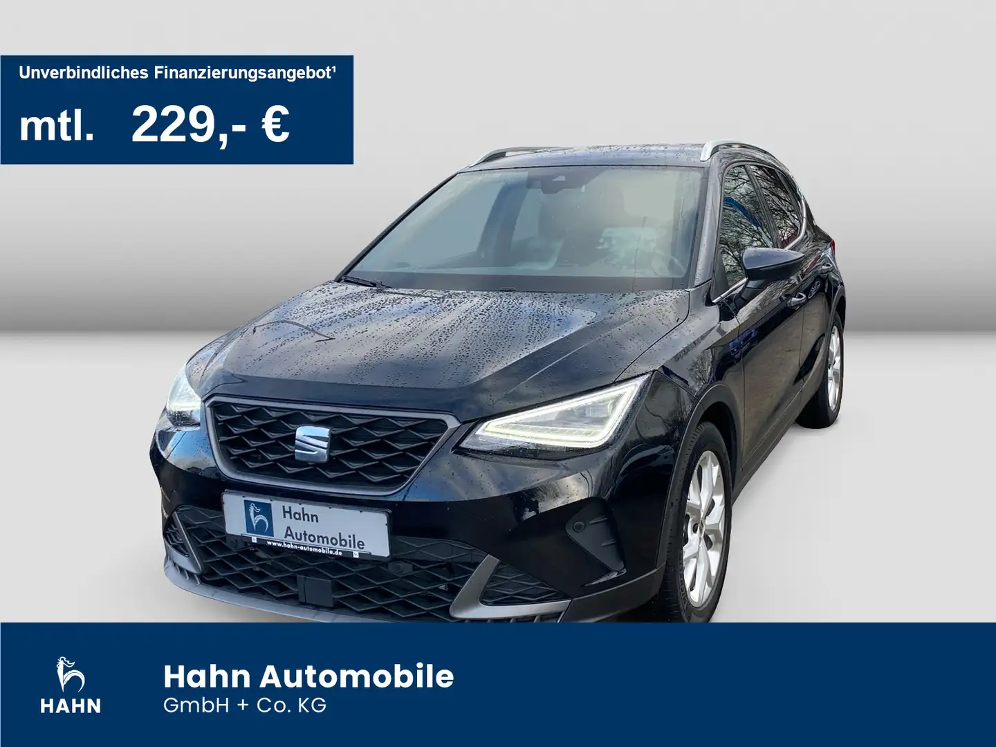 SEAT Arona 1.0TSI DSG FR LED PDC DAB Navi Klimaaut Schwarz - 1