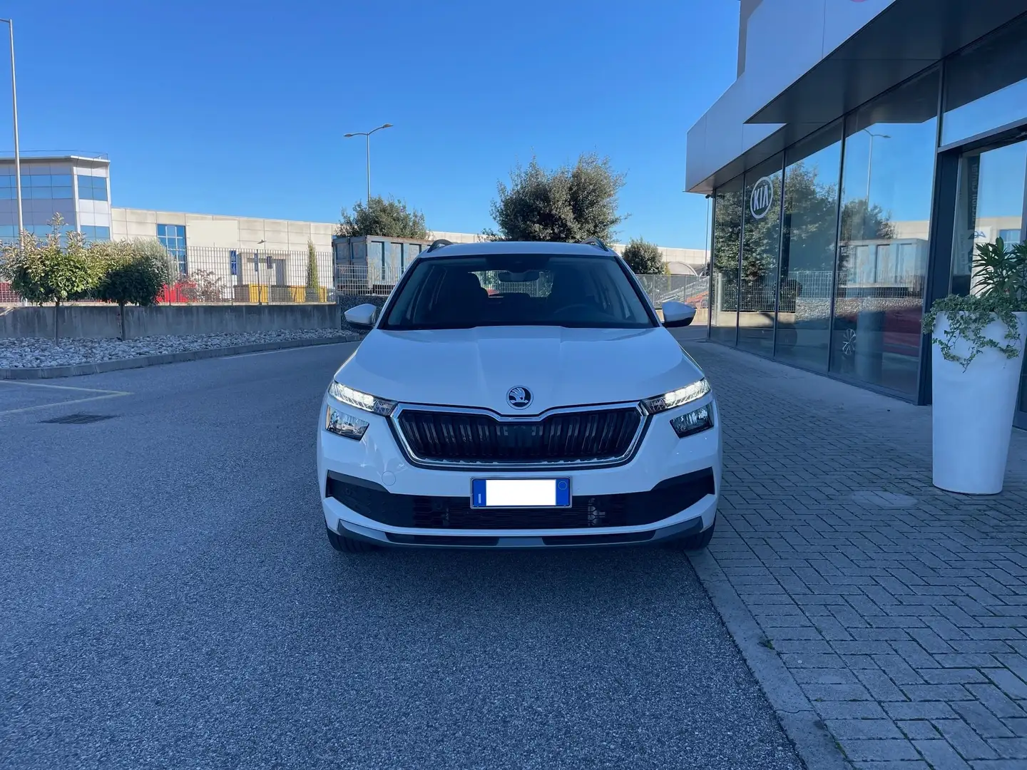 Skoda Kamiq 2019 1.0 tsi Ambition 110cv - PREZZO REALE Blanc - 2