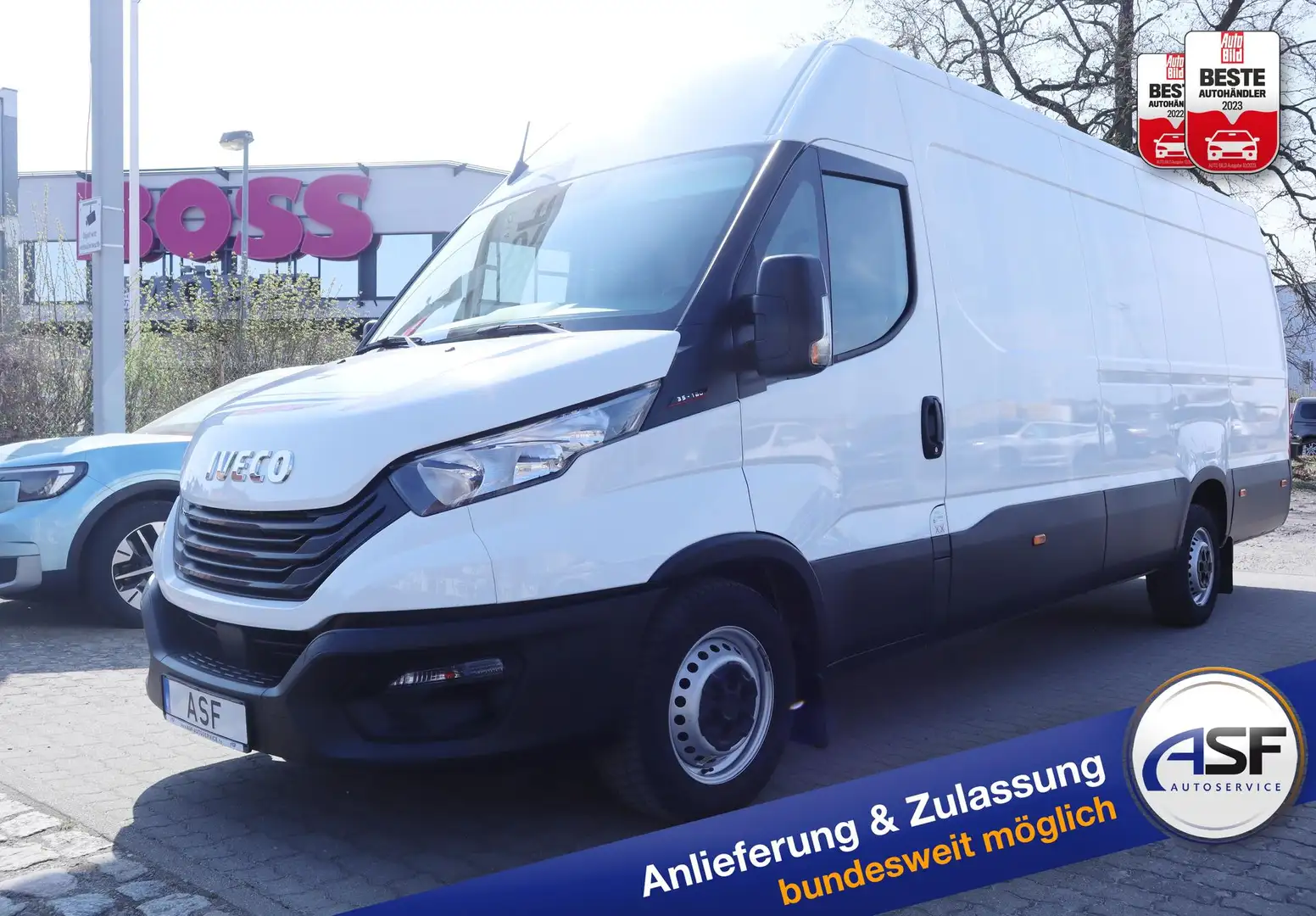 Iveco Daily Kasten Hochraum 35S18V H2 #3-Sitzer #Klimaautom... Alb - 1