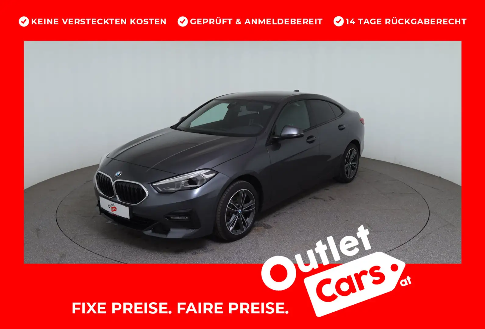 BMW 216 BMW 216d Gran Coupe Aut. siva - 1