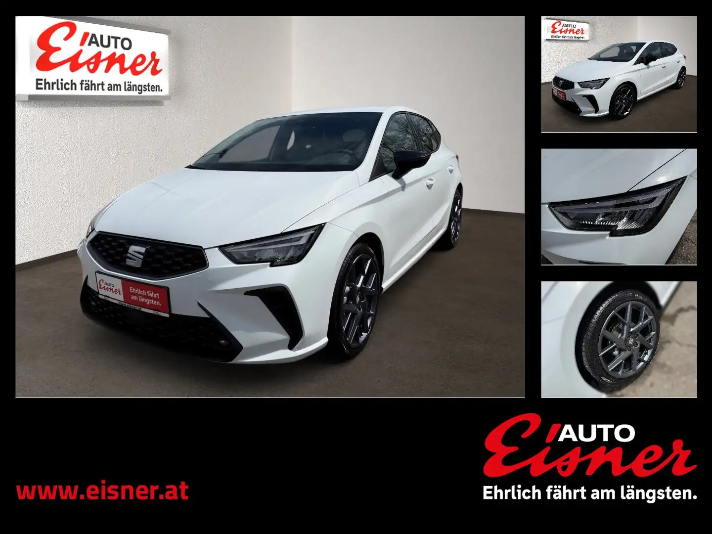 SEAT Ibiza FR 1.0 TSI 95PS 2xKlima DynLicht Kam. Weiß - 1
