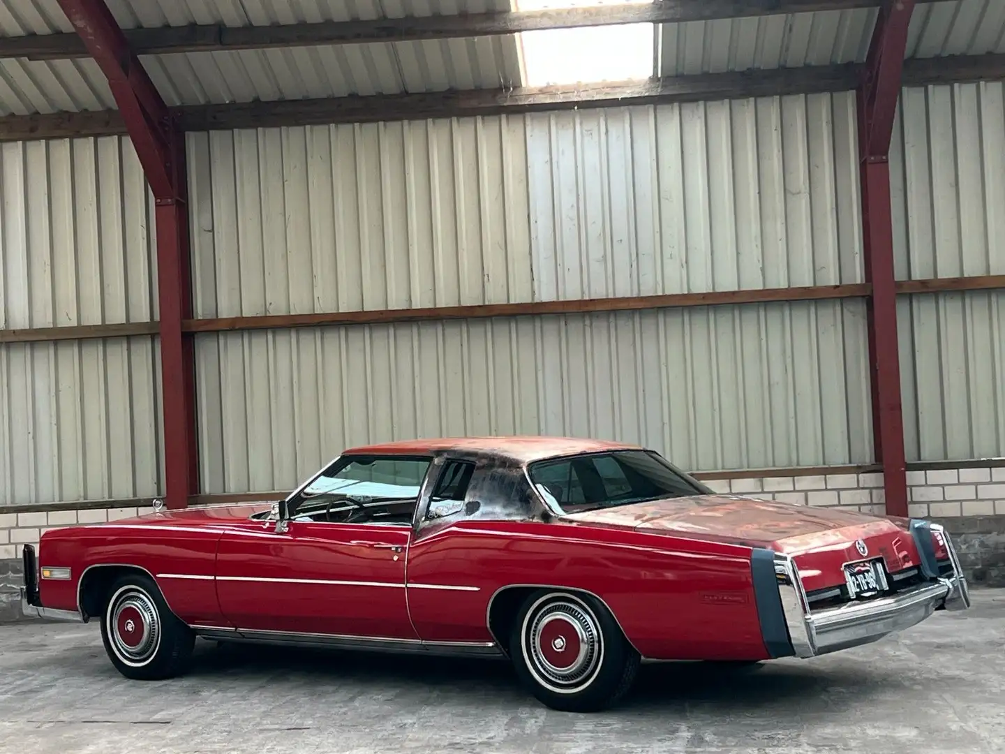 Cadillac Eldorado 8.2 V8 160 KW LPG Gas Chrom Klima Rot - 2