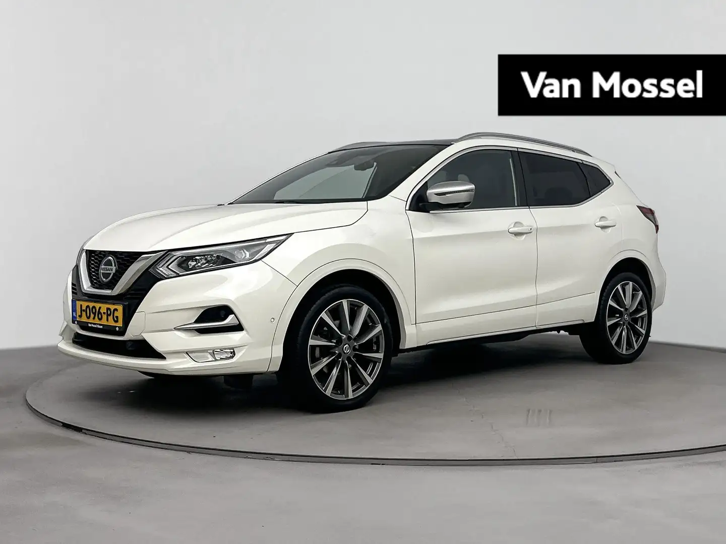 Nissan Qashqai 1.3 DIG-T Tekna + | Nappa lederen stoelen | Stoelv Bianco - 1