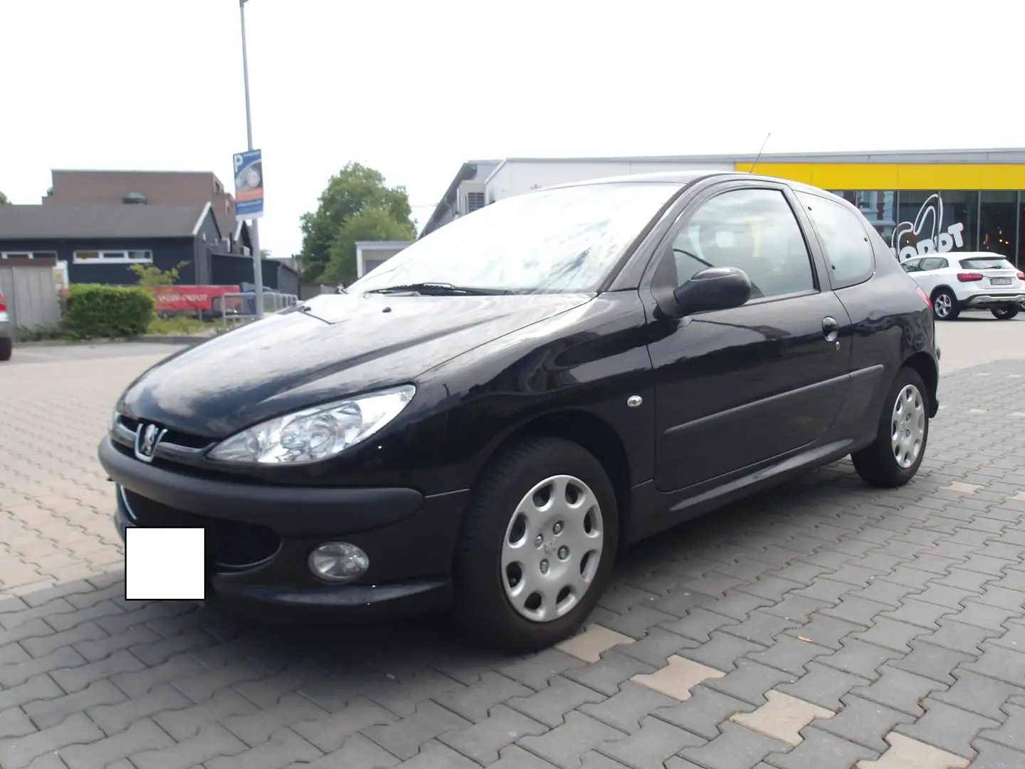 Peugeot 206 206  2.Hand Schwarz - 1